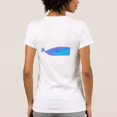 Blauwwalvispeul T-shirt (Achterkant)