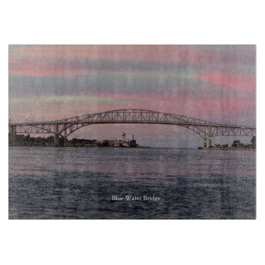 Blauwwaterbrug Snijplank (Voorkant)