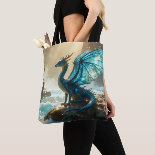 blauwwaterdraak tote bag (Dichtbij)