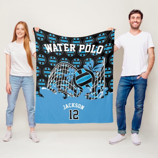 Blauwwaterpootvis 🤽 ♀️ Sport in Fleece Blanket (In situ)