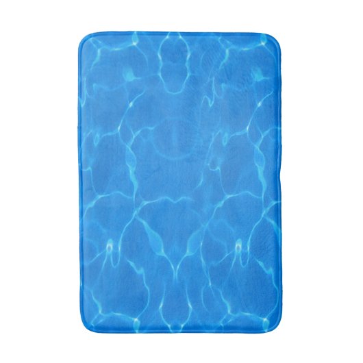 Blauwwaterrimpels Bathroom Mat (Voorkant Verticaal)
