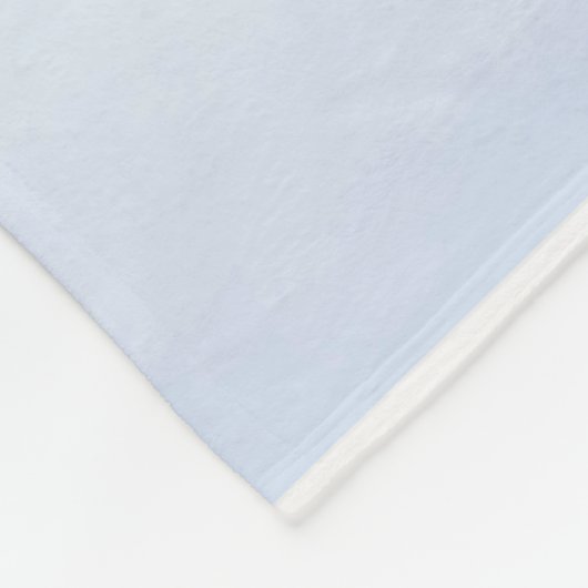 Blauwwintersneeuwbos Fox Animal Fleece Deken (Hoek)