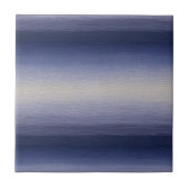 blauwwitte en paarse gradiënt tegeltje (Voorkant)