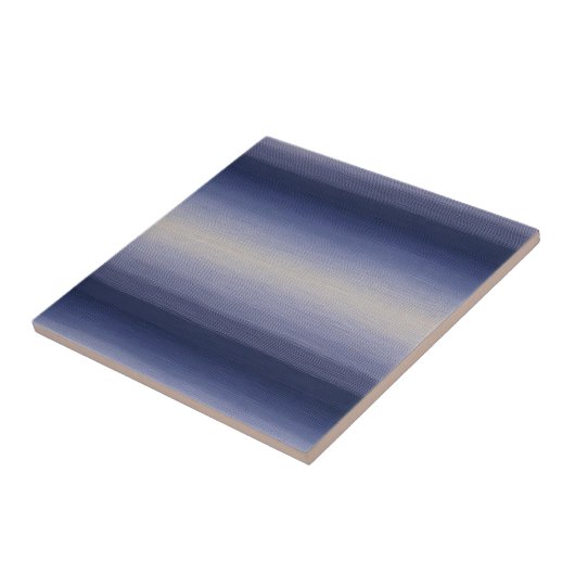 blauwwitte en paarse gradiënt tegeltje (Zijkant)