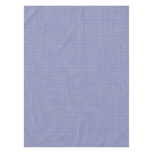 Blauwwitte gingham-52 x 70 KATOENTABEL KLOEI Tafelkleed (Voorkant)