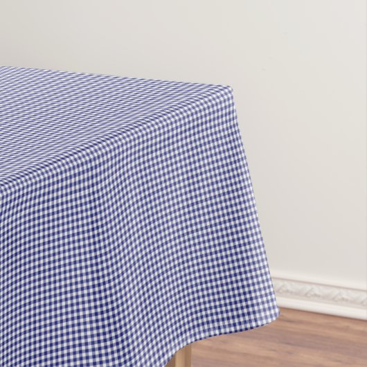 Blauwwitte gingham-52 x 70 KATOENTABEL KLOEI Tafelkleed (Voorbeeld)