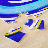 Blauwzwijn Legpuzzel (Zijkant)