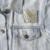 Blaye Vierkante Button 5,1 Cm (In situ)