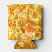 Blaze brand met hoge resolutie: naadloze textuur. blikjeskoeler (Achterkant)