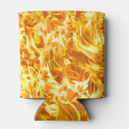 Blaze brand met hoge resolutie: naadloze textuur. blikjeskoeler (Achterkant)