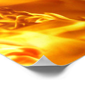 Blaze brand met hoge resolutie: naadloze textuur. poster (Hoek)