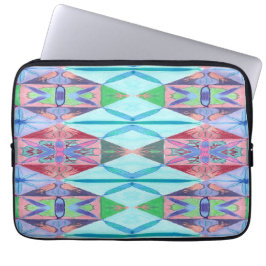 Blaze C/M op een laptophoes Laptop Sleeve