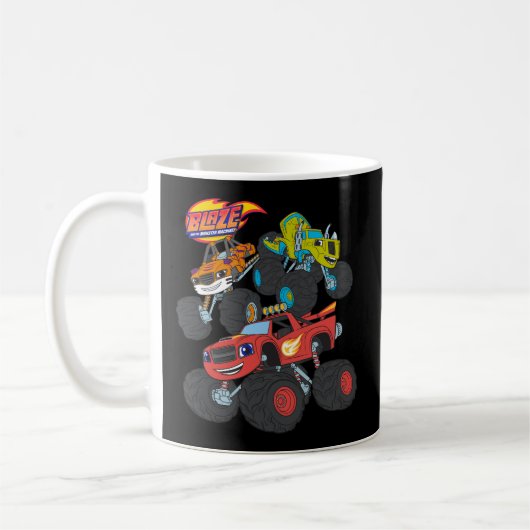 Blaze De Monster Machines Blaze Stripes Zeg Koffiemok (Links)