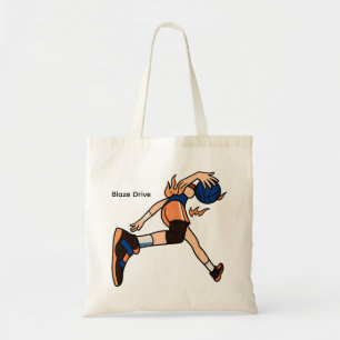 Blaze Drive Basketbalspeler Sportstas Tote Bag