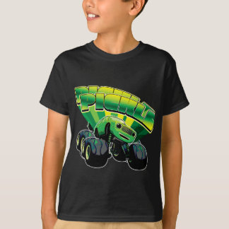 Blaze en de Monster Machines Pickle Badge T-shirt