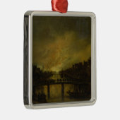 Blaze in Amsterdam Metalen Ornament (Rechts)