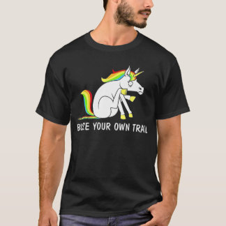 Blaze je eigen trailunicorn t-shirt
