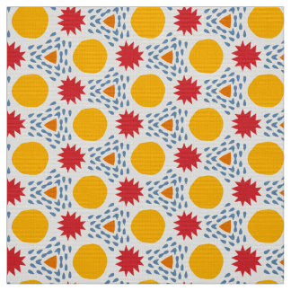 BLAZE - Leuk Modern Primair Gekleurd Kind Geometri Stof