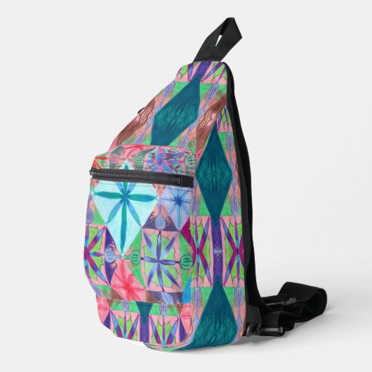 Blaze Multi-C/M's op een draagtas Sling Bag (Rechterhoek)