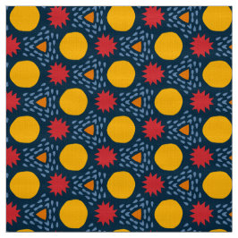 BLAZE - Primaire kleur geometrische Kind vormen op Stof