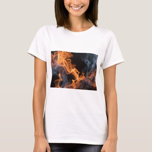 "Blaze Threads: Ignite Your Style" T-shirt (Voorkant)