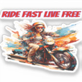 Blaze Your Path Sticker (Voorkant)