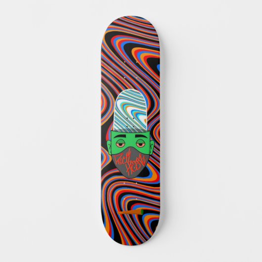 Blazed Reality 8" Persoonlijk Skateboard (Voorkant)