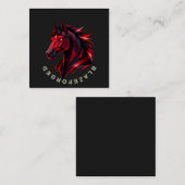 BlazeForge Paarden Visitekaartje (Voorkant / Achterkant)