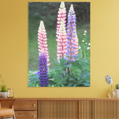 Blazende sterrenbloemen canvas afdruk (Insitu (Woonkamer))