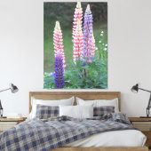 Blazende sterrenbloemen canvas afdruk (Insitu (Slaapkamer))