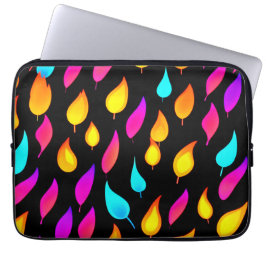 Blazing Abstracte Flame Art Laptop Sleeve