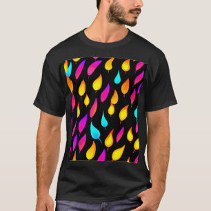Blazing Abstracte Flame Art T-shirt