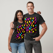 Blazing Abstracte Flame Art T-shirt (Unisex)