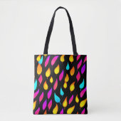 Blazing Abstracte Flame Art Tote Bag (Voorkant)