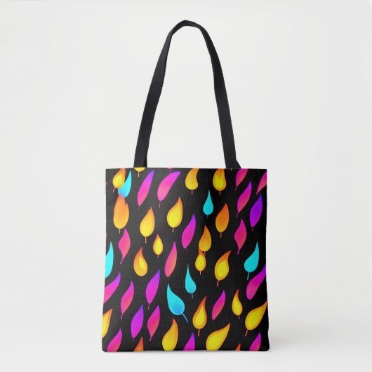 Blazing Abstracte Flame Art Tote Bag (Voorkant)