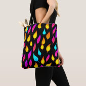 Blazing Abstracte Flame Art Tote Bag (Dichtbij)