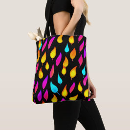Blazing Abstracte Flame Art Tote Bag