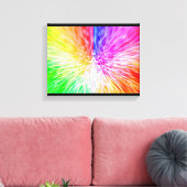 Blazing Angel Canvas afdrukken (Insitu (Woonkamer))