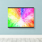 Blazing Angel Canvas afdrukken (Insitu (Houten vloer))