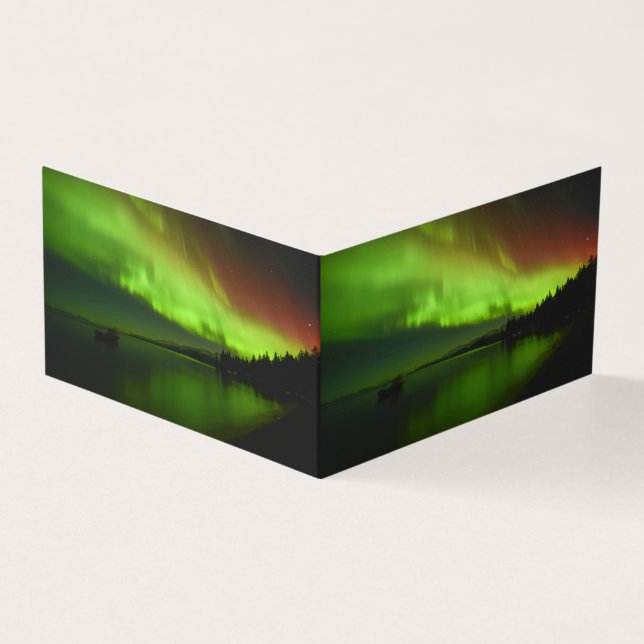 Blazing Aurora Kaart (Buitenkant)