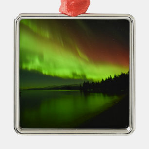 Blazing Aurora Metalen Ornament