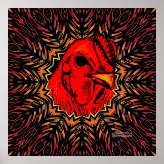 Blazing Brahma Poster (Voorkant)