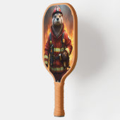 **"Blazing Bravery: The Otter Firefighter"** Pickleball Paddle (Links)
