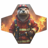 **"Blazing Bravery: The Otter Firefighter"** Voetbal (Enkel)