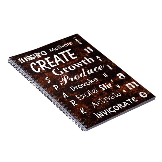 Blazing Bronze Writing Notitieboek (Rechterzijde)