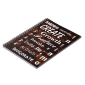 Blazing Bronze Writing Notitieboek (Linkerzijde)