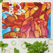 Blazing Cactus Kitchen Towel Theedoek (Gevouwen)
