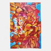 Blazing Cactus Kitchen Towel Theedoek (Verticaal)