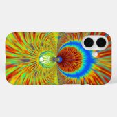 Blazing Fire Graphic-ontwerper Case-Mate iPhone Case (Achterkant (horizontaal))