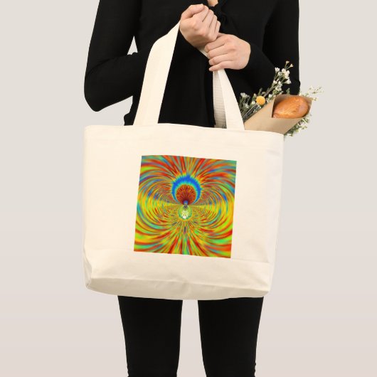Blazing Fire Graphic-ontwerper Grote Tote Bag (Voorkant (product))